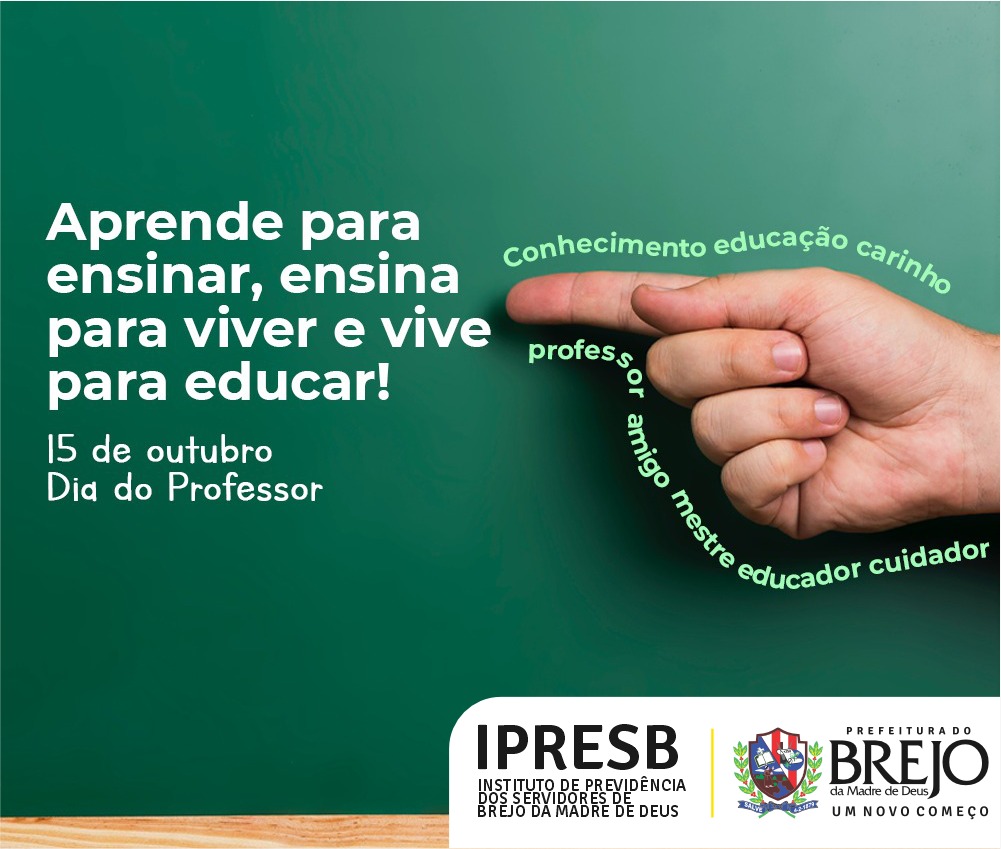 Dia do Professor!