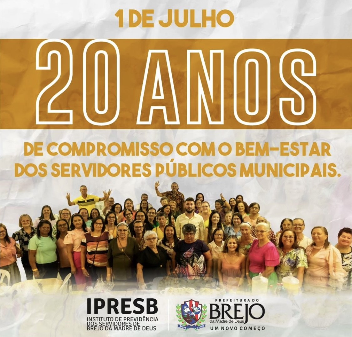IPRESB completa 20 anos.