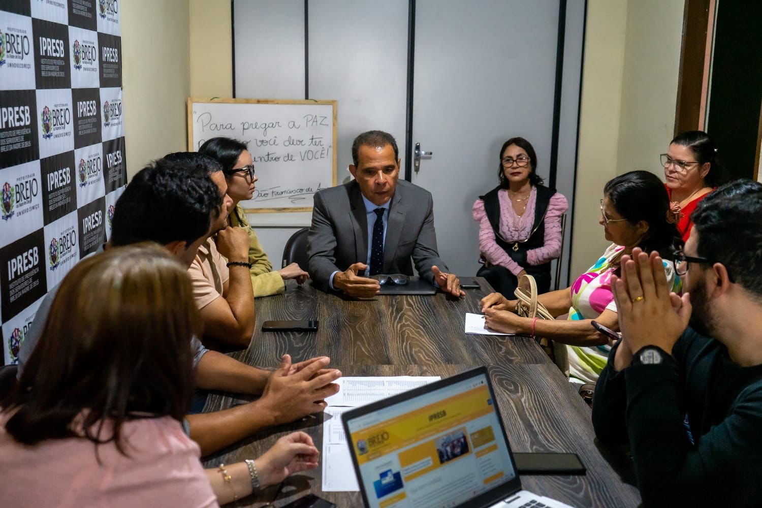 Reunião dos Conselhos Administrativo e Fiscal do Ipresb.