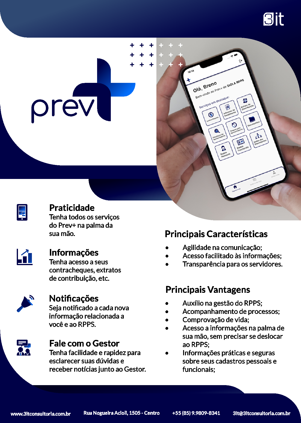 3it lança novo aplicativo do PREV+