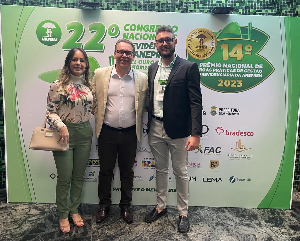 IPRESB participa do 22ª Congresso Nacional de Previdências da ANEPREM.