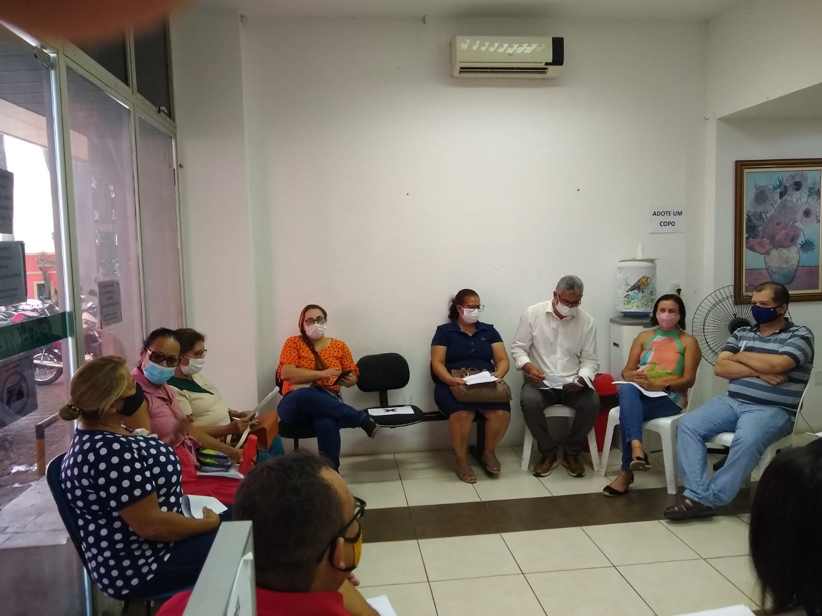 No dia 23/02/2022, ocorreu a reunião com o Conselho Administrativo, Fiscal e Junta de Recursos, juntamente com o Presidente do Palmeira Prev!