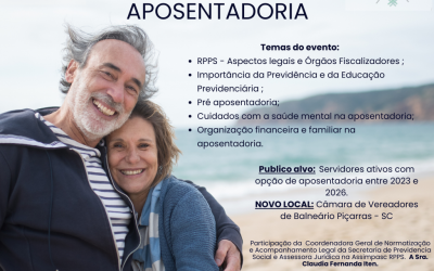 Evento Preparação para Aposentadoria