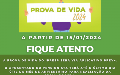 Atenção, Prova de Vida 2024