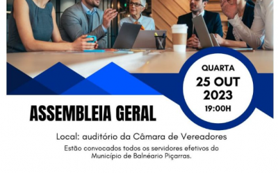 ASSEMBLÉIA GERAL SERVIDORES EFETIVOS