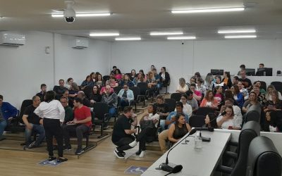 ASSEMBLEIA COM SERVIDORES PARA APRESENTAÇÃO DA REFORMA DA PREVIDÊNCIA MUNICIPAL